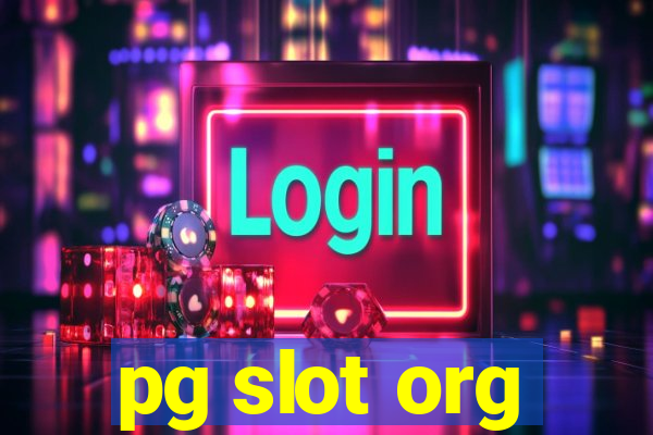 pg slot org