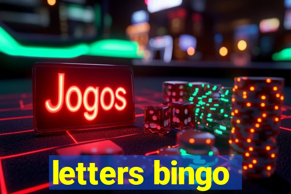 letters bingo