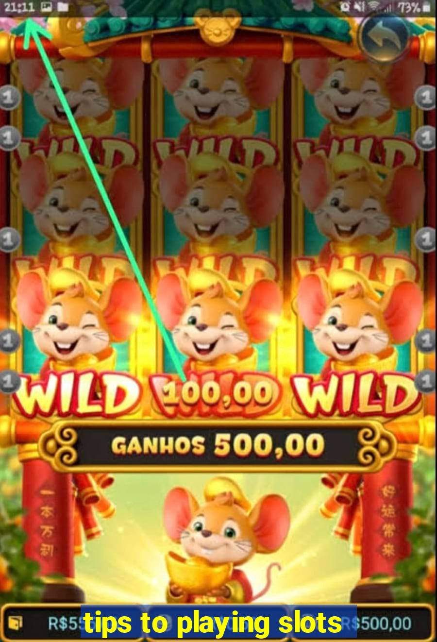 tips to playing slots