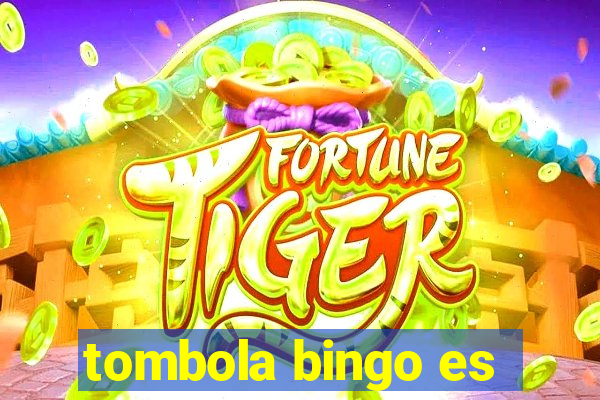 tombola bingo es