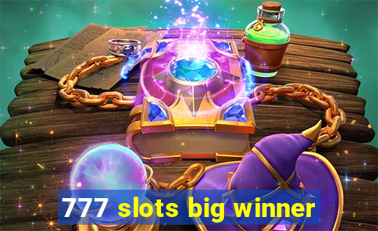 777 slots big winner