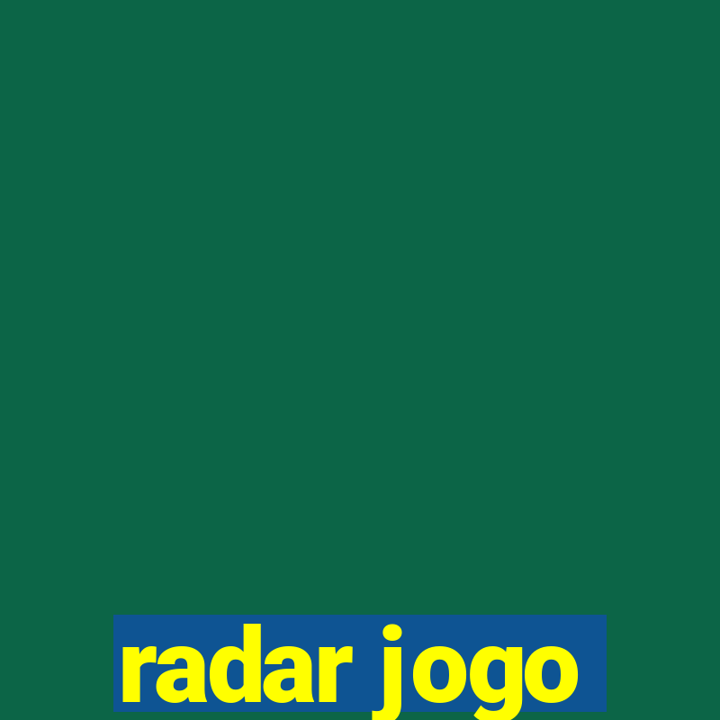 radar jogo