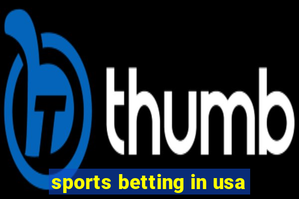 sports betting in usa