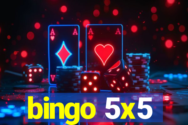 bingo 5x5