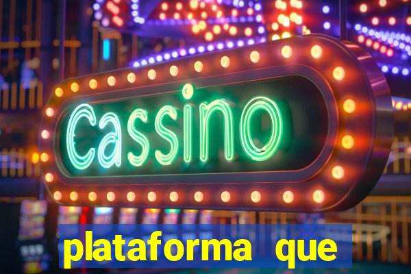 plataforma que est谩 pagando agora