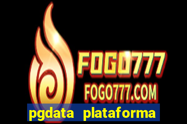 pgdata plataforma de jogos