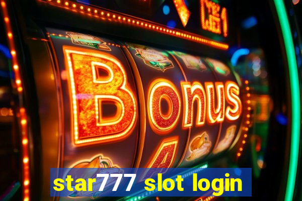 star777 slot login