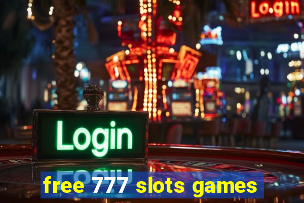 free 777 slots games