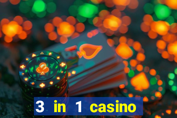 3 in 1 casino game set