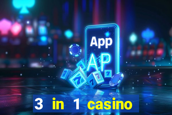 3 in 1 casino game set