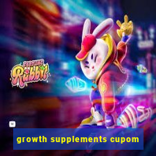 growth supplements cupom