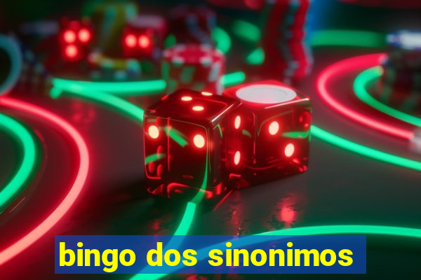 bingo dos sinonimos