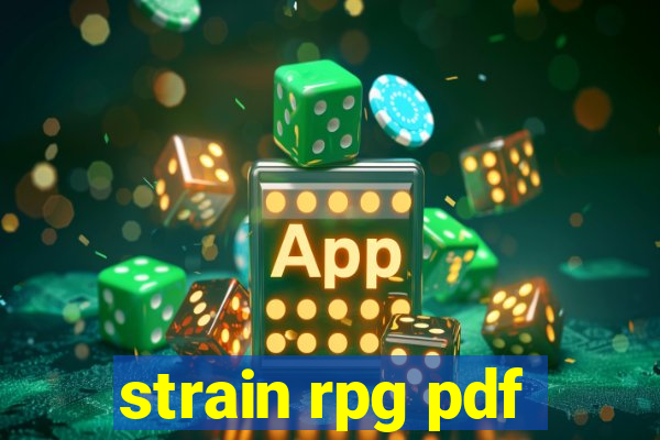 strain rpg pdf