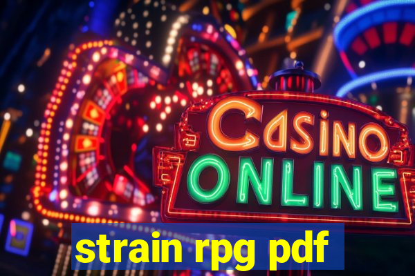 strain rpg pdf