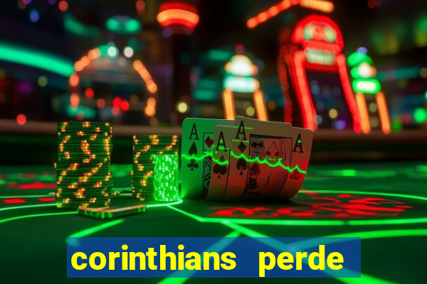 corinthians perde nego some