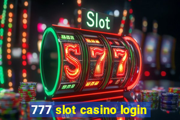 777 slot casino login