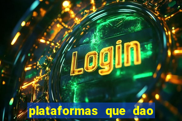 plataformas que dao bonus ao se cadastrar