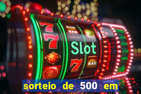 sorteio de 500 em cash toda segunda feira novibet