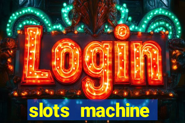 slots machine gratis 2022