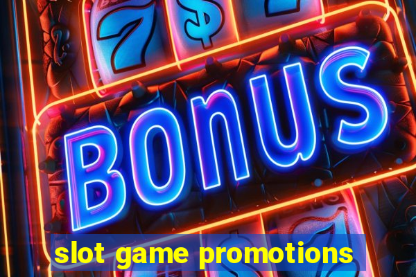 slot game promotions