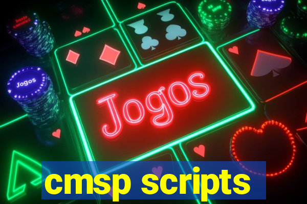 cmsp scripts