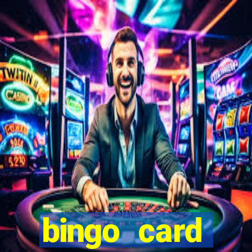 bingo card generator with pictures