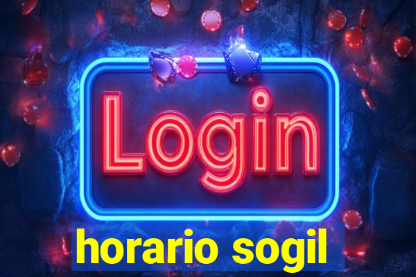 horario sogil