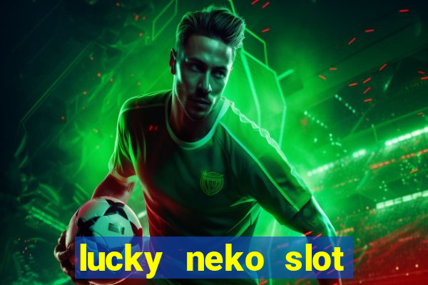 lucky neko slot logo png