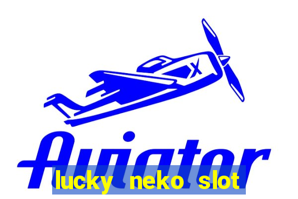 lucky neko slot logo png