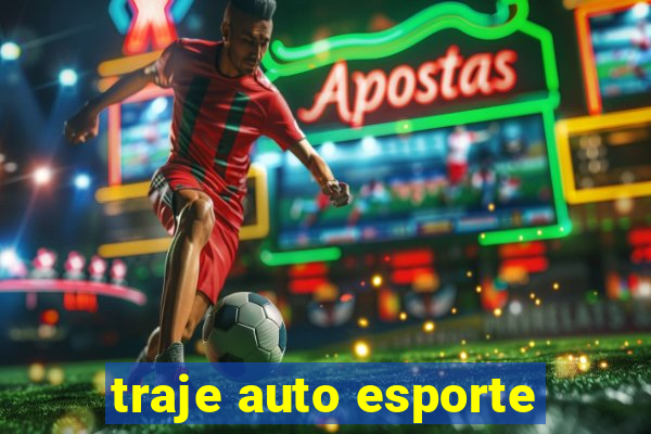 traje auto esporte