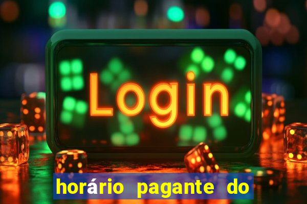 horário pagante do fortune tiger