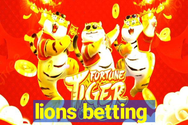 lions betting