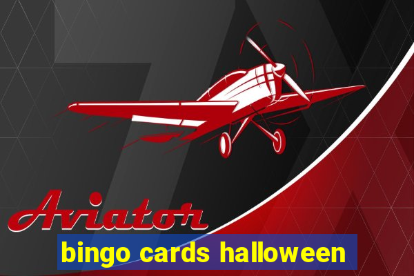 bingo cards halloween