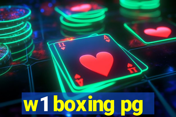 w1 boxing pg