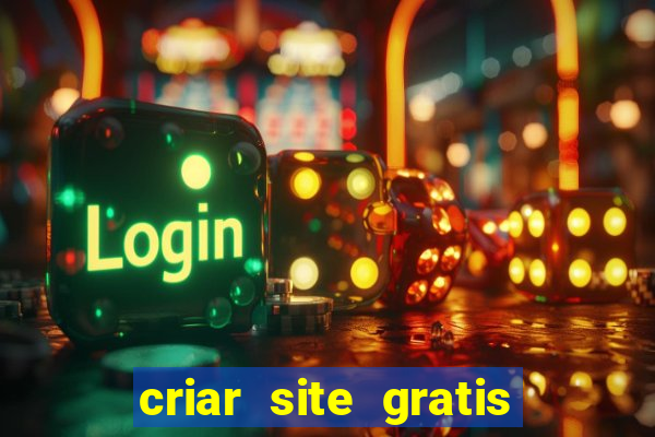 criar site gratis de jogos