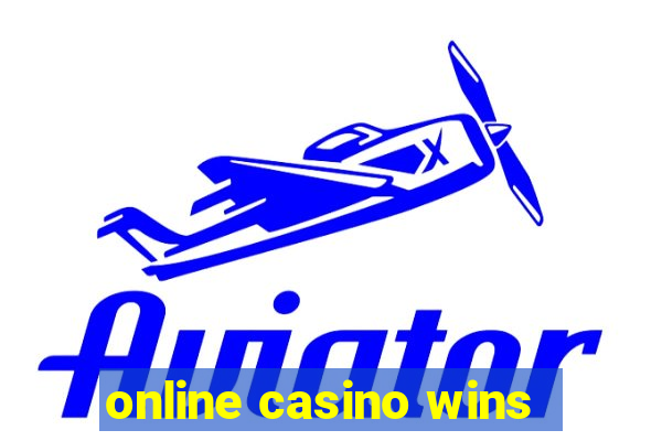 online casino wins