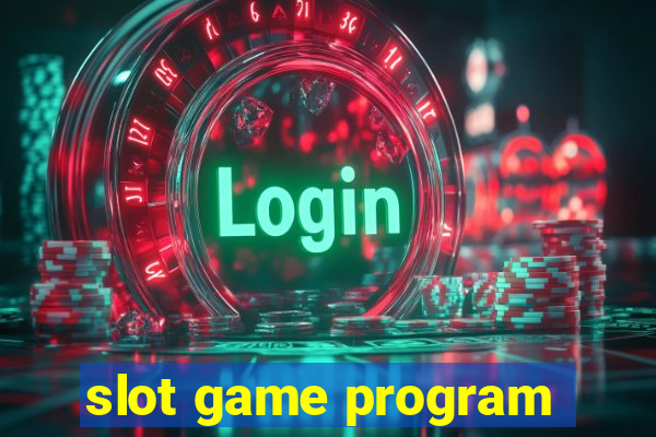 slot game program