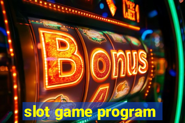 slot game program