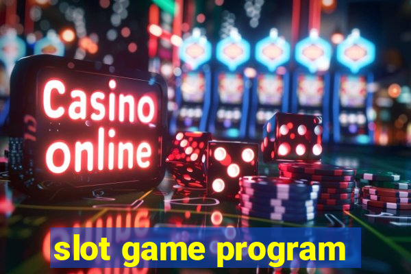 slot game program