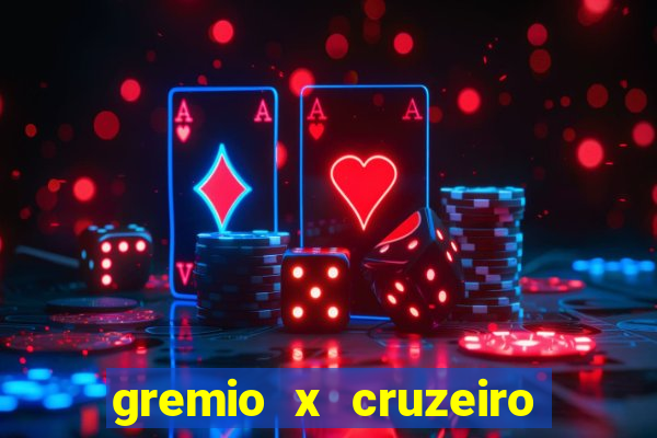 gremio x cruzeiro ao vivo hd