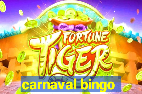 carnaval bingo