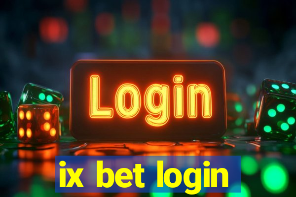 ix bet login