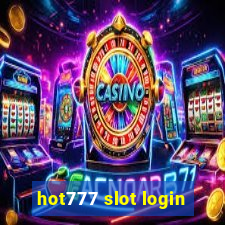 hot777 slot login