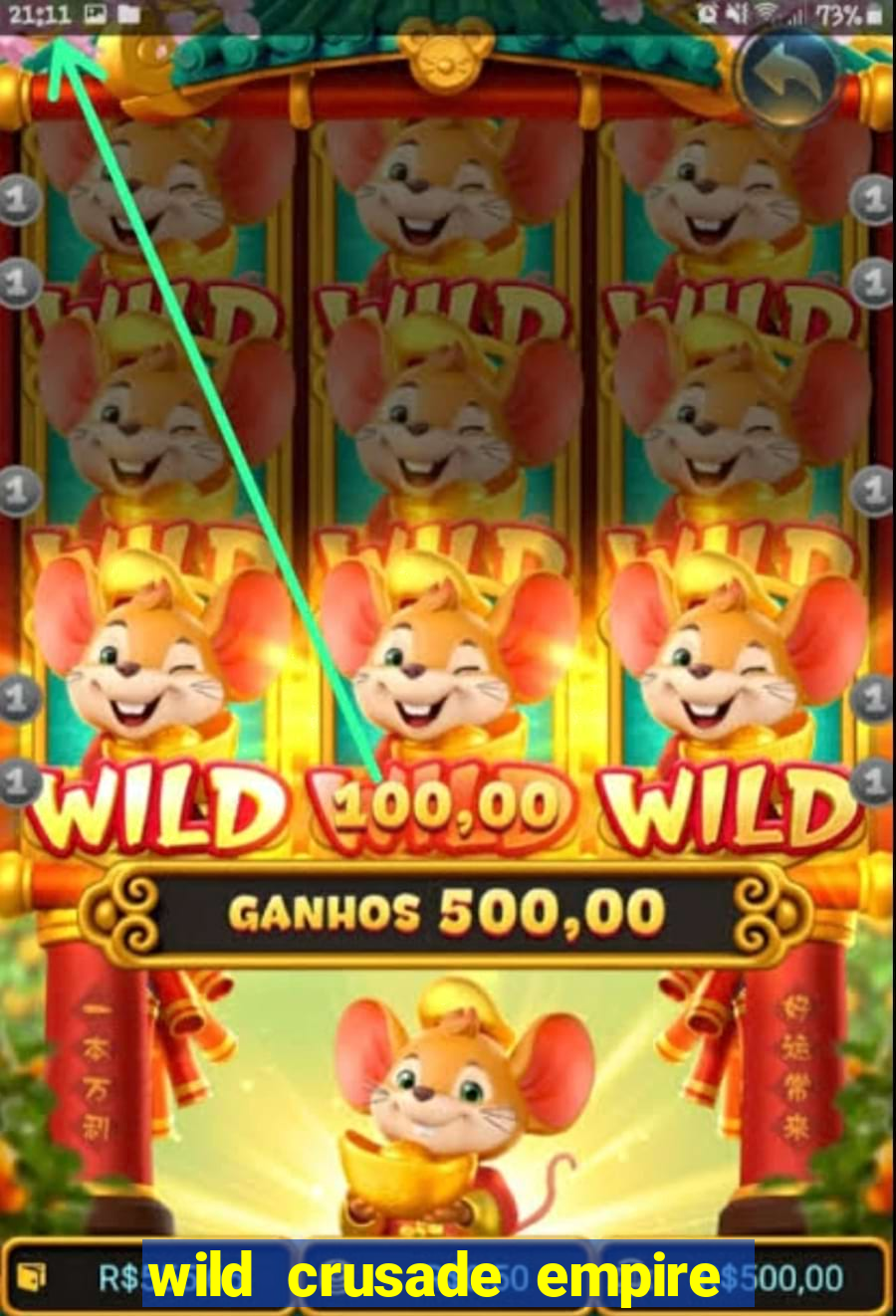 wild crusade empire treasures slot