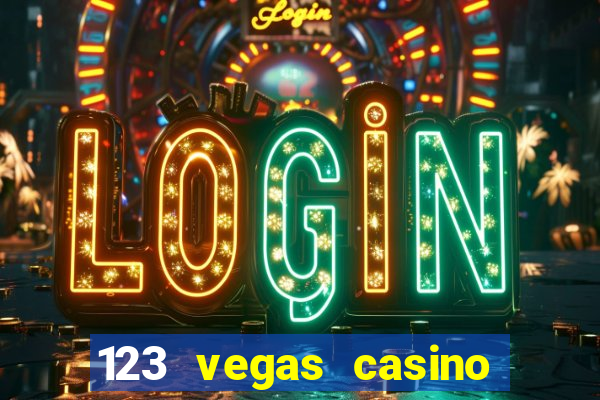 123 vegas casino login page