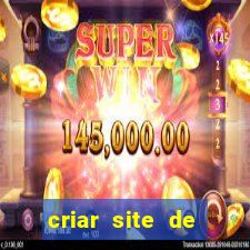 criar site de jogos online