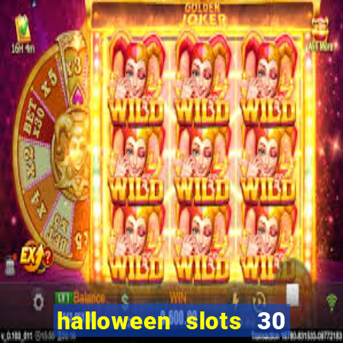 halloween slots 30 linhas saga