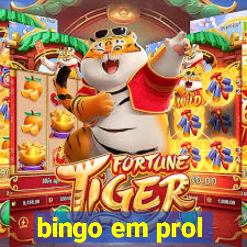 bingo em prol