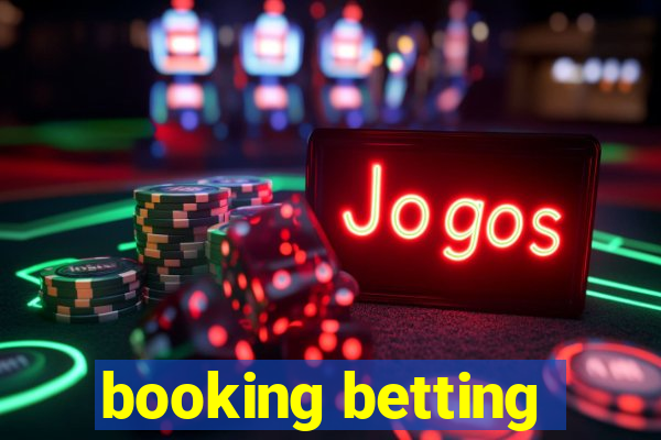 booking betting