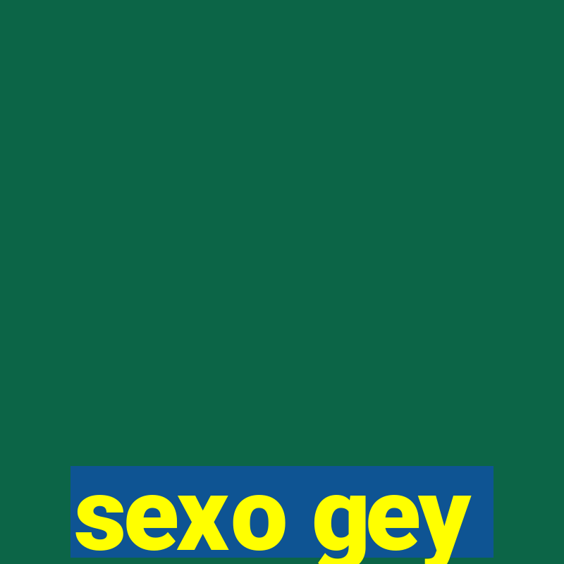 sexo gey